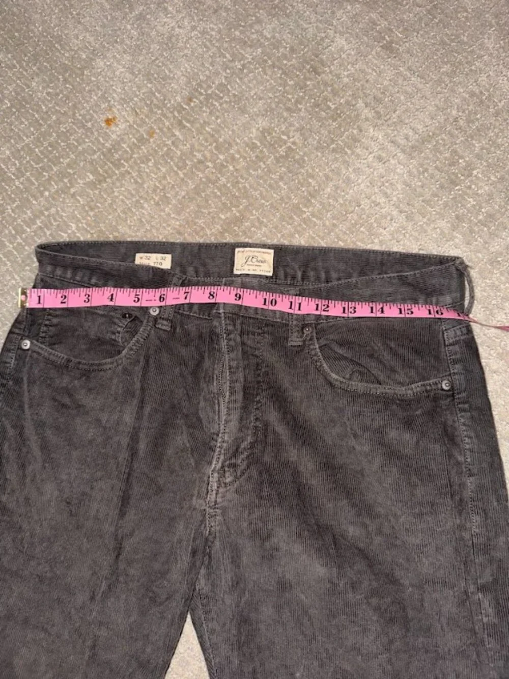 J.Crew 770 Straight-Fit Corduroy Pants 32/32